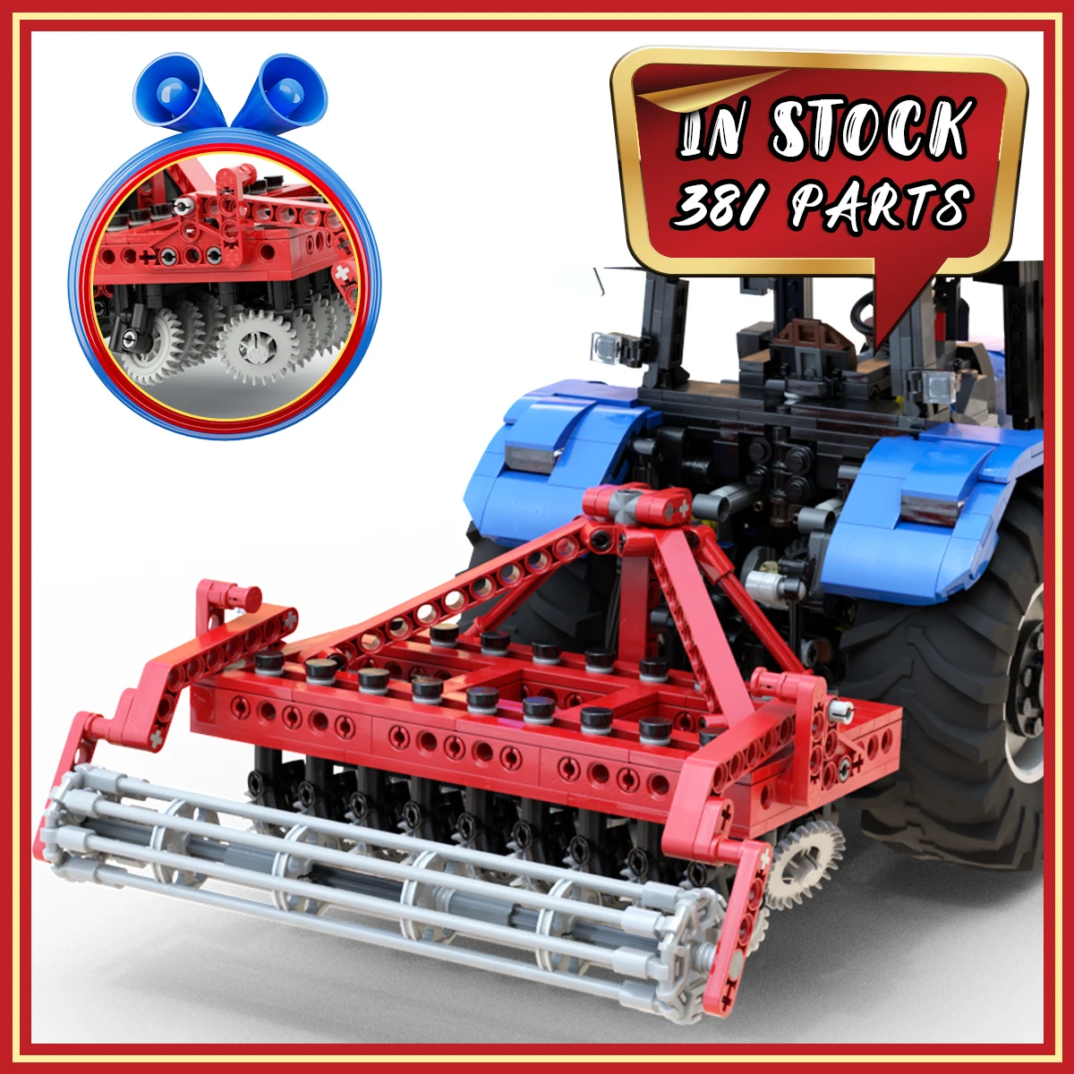 Agriculture Farming For Kids - Set Blok Bangunan Serbaguna Pertanian MOC-180438
