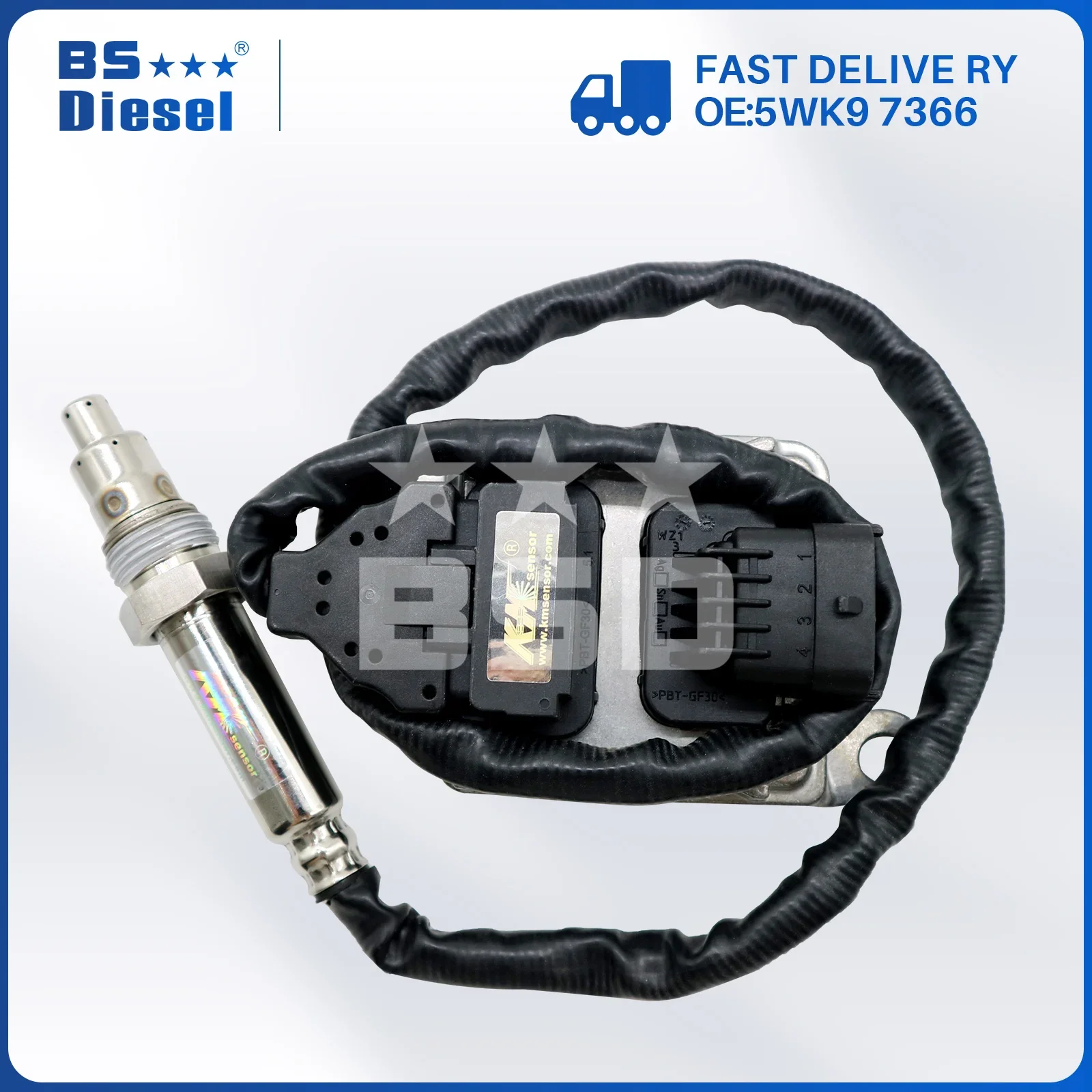 Brand New 12V Nitrogen Oxygen Sensor A2C9378200001 5WK9 7366 NOx Sensor 22303391 5WK97366 For VOLVO Truck D11 D13 D16 Mack