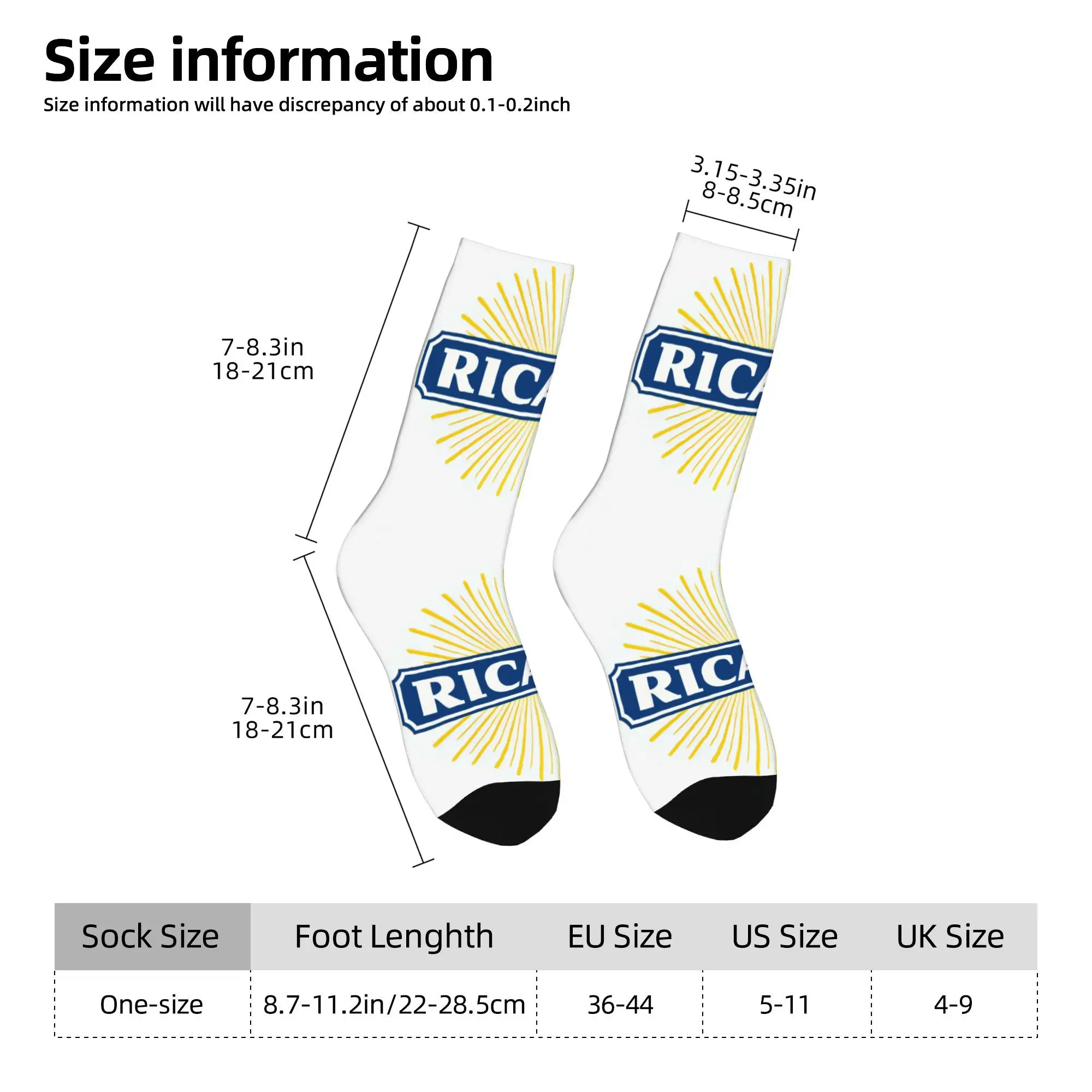 Funny Sock for Men Anise Wine Pattern Hip Hop Harajuku  Happy Breathable Pattern Printed Crew Sock Seamless Gift
