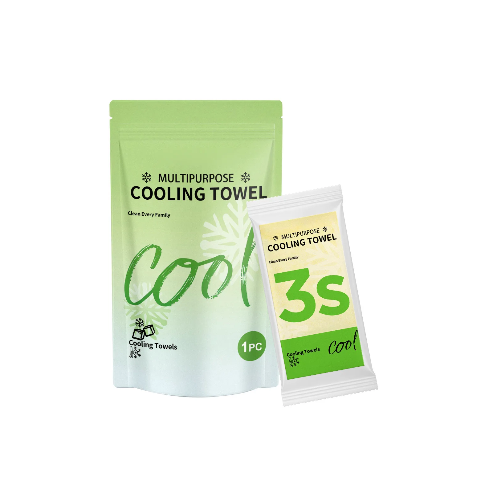 New Dispoable Quick Drying Neck Wraps Ice Towel Soft Breathable Cold Towel Sports Running Yoga Gym Club Sports