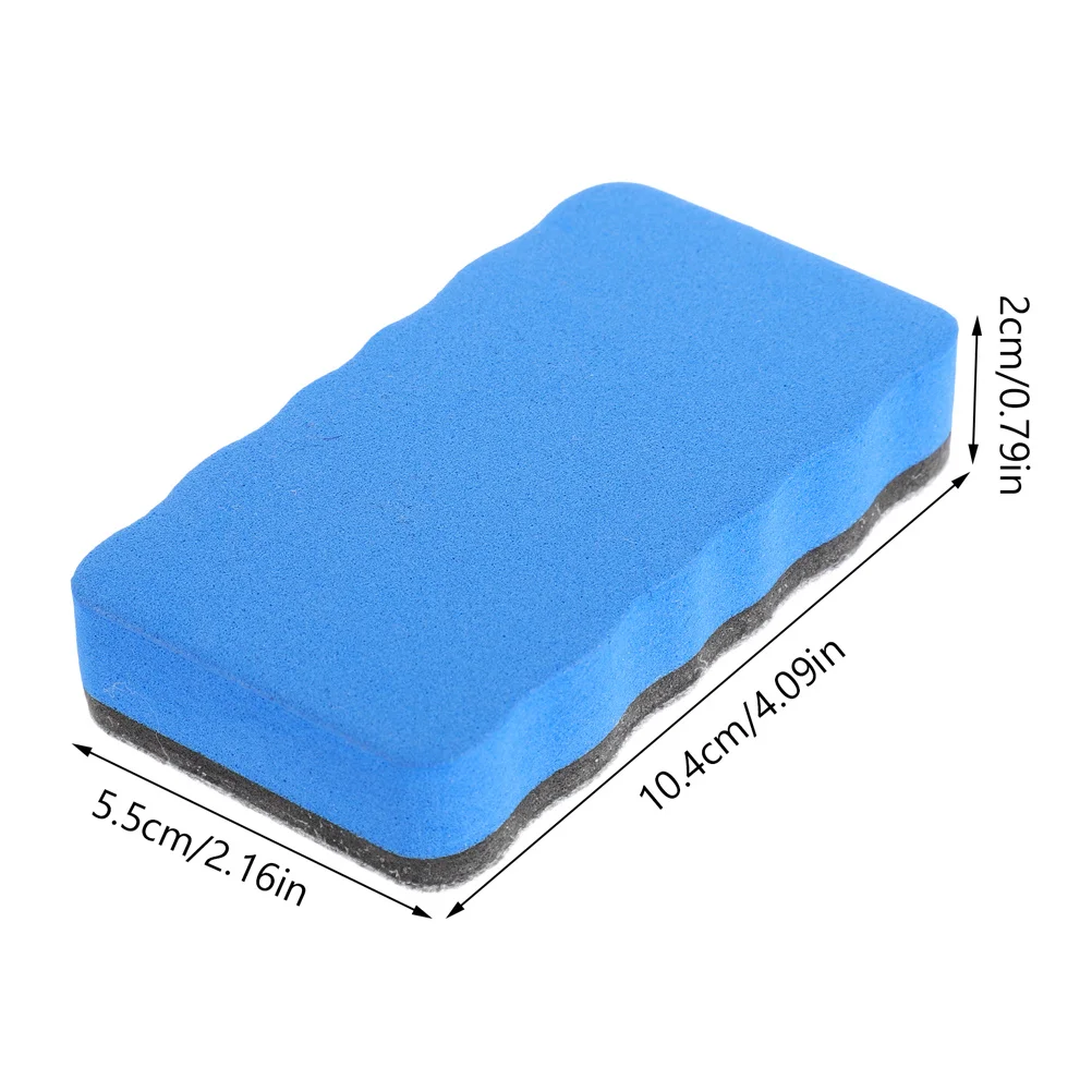 24 個ホワイトボード消しゴム Eva 再利用可能な軽量ポータブルドライイレースツールオフィスホーム教室黒板ガラスボード用