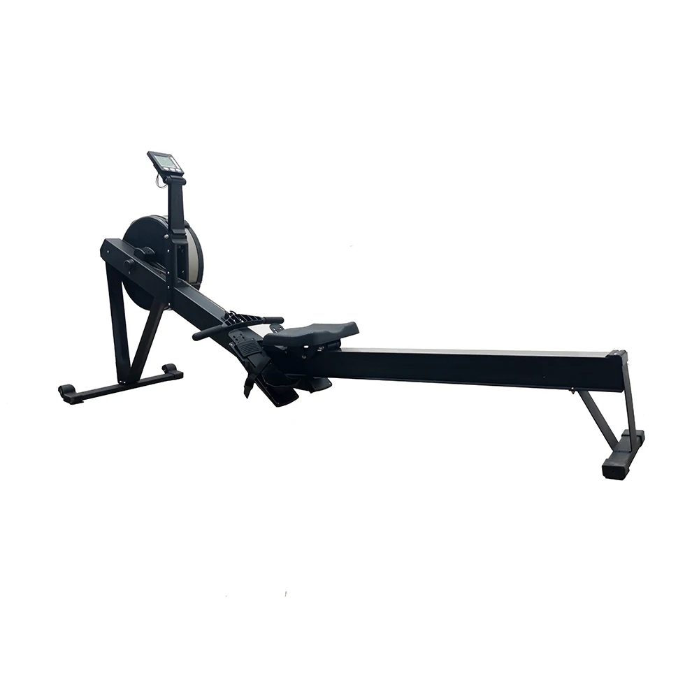 Bodybuilding Gym High Quality Air Rower Exercise Machine with Steel Frame and High Capacity