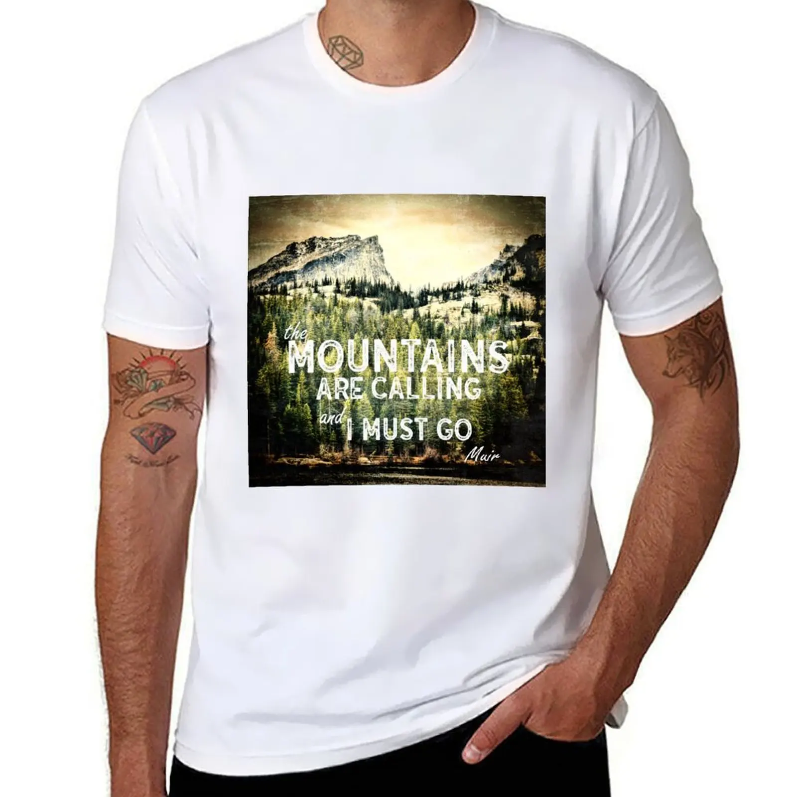 

The Mountains Are Calling T-Shirt oversized t shirt oversized graphic tee essential t shirt mens graphic t-shirts pack
