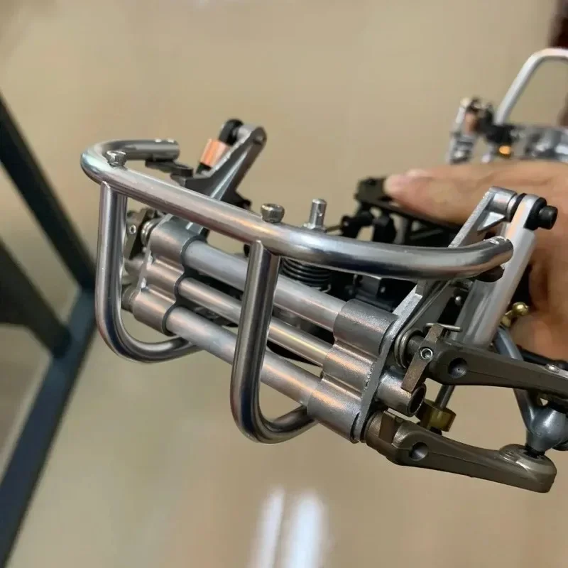 Aluminiowy ochraniacz przedniego i tylnego zderzaka w skali 1/10 do Tamiya Sand Scorcher, Super Champ, Buggy Champ, części zamienne do tuningu samochodów RC