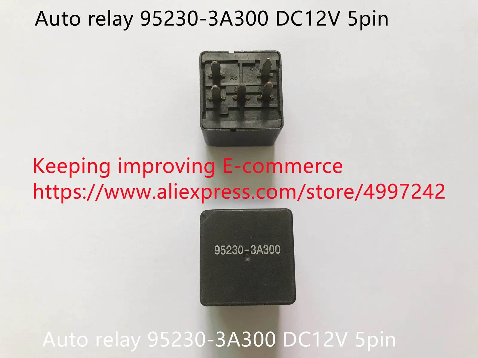 

Hot spot auto relay 95230-3A300 DC12V 5pin