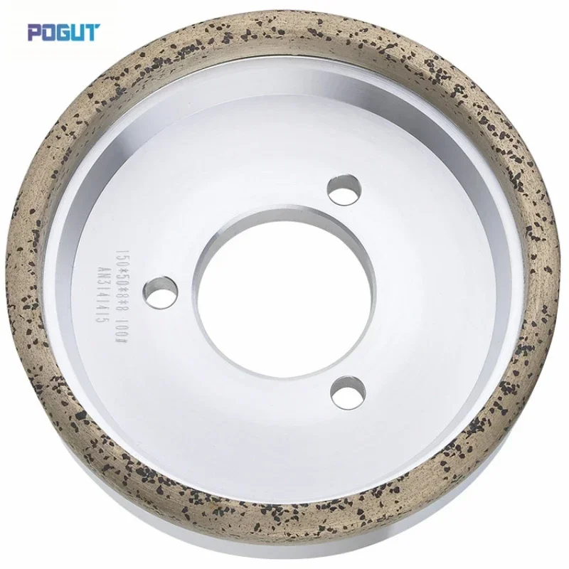Abrasive Wheel 150*8*8 for Glass Straight Edge Grinding Machine and Double Edge Polishing Machine