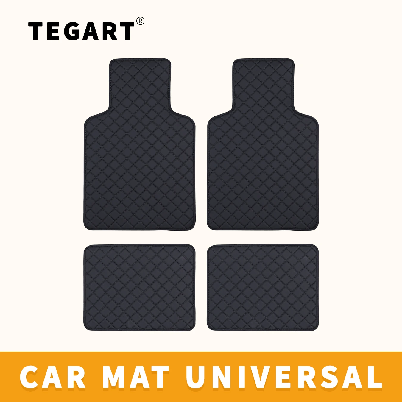 

Universal PU Leather Car Floor Mats Waterproof Auto Foot Pad Protector Automobile Interior Accessories XNG01-D