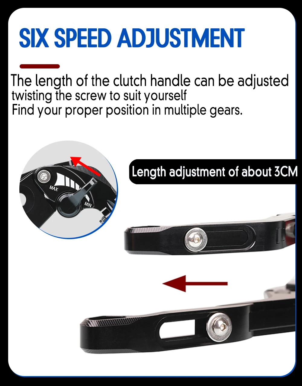 NEW 5D Brake Levers For QJMOTOR SVT650 Motorcycle SVT 650 Adjustable Folding Handle Brake Clutch Lever