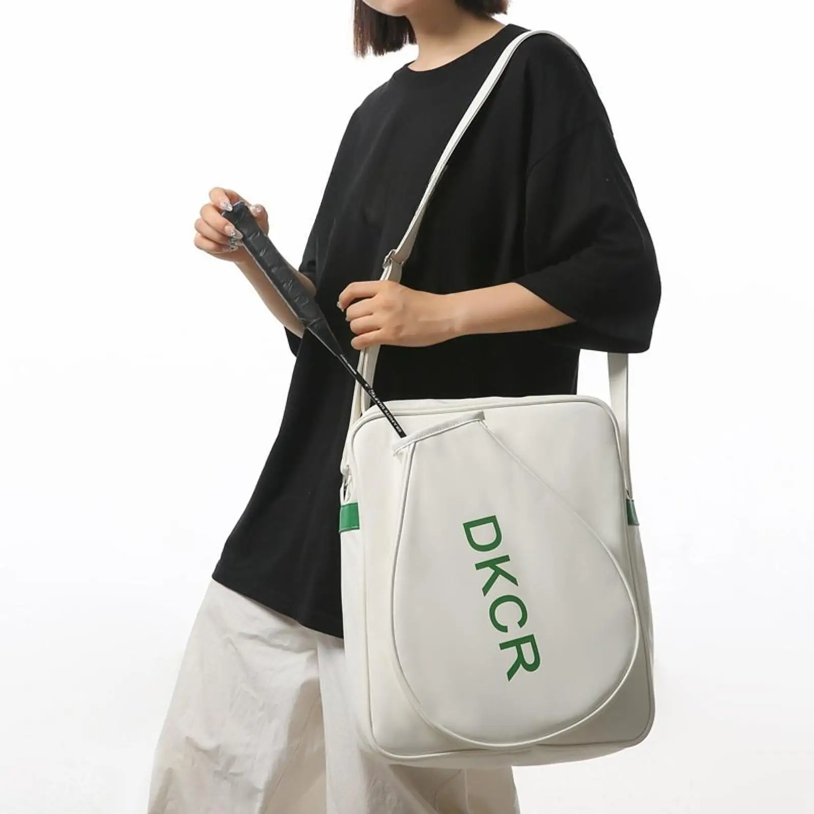 

Badminton Bag Storage for Adults Adjustable Strap Travel Organizer Outdoor Pouch