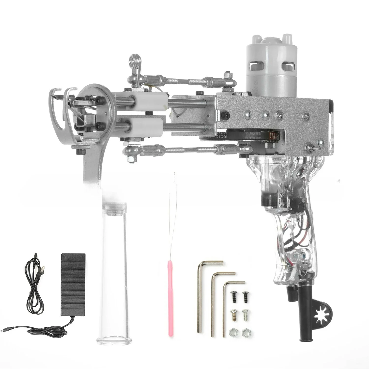 Set Tufting Gun 2-in-1 Carpet Loom Set Carpet Electric Gun Electric Push