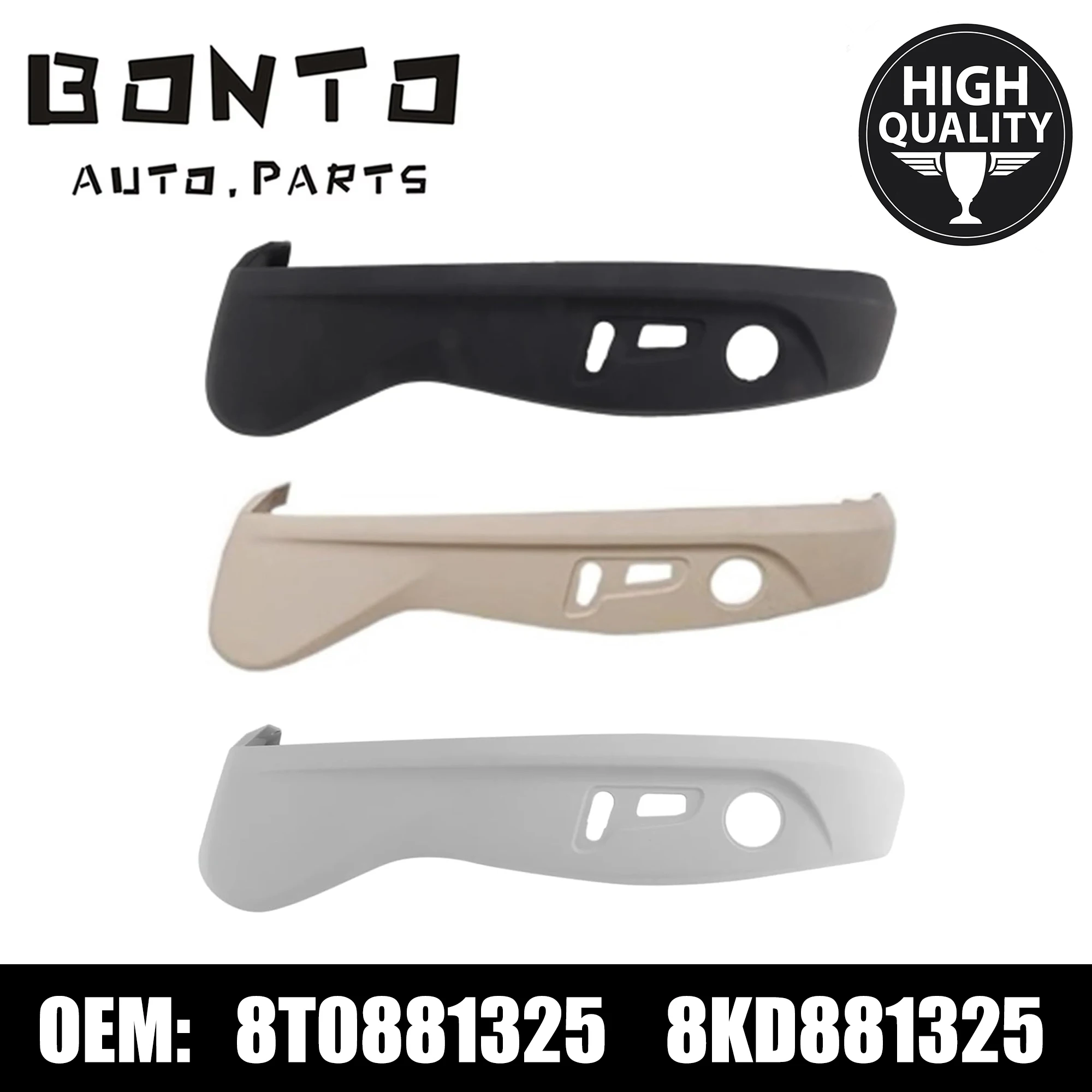 BONTO LHD Auto Sinistra Sedile Anteriore Lato Guard Telaio Trim Pannello di Copertura per A5 S5 A4 A6 A7 2009-2018 Sostituire 8T0881325 8KD881325
