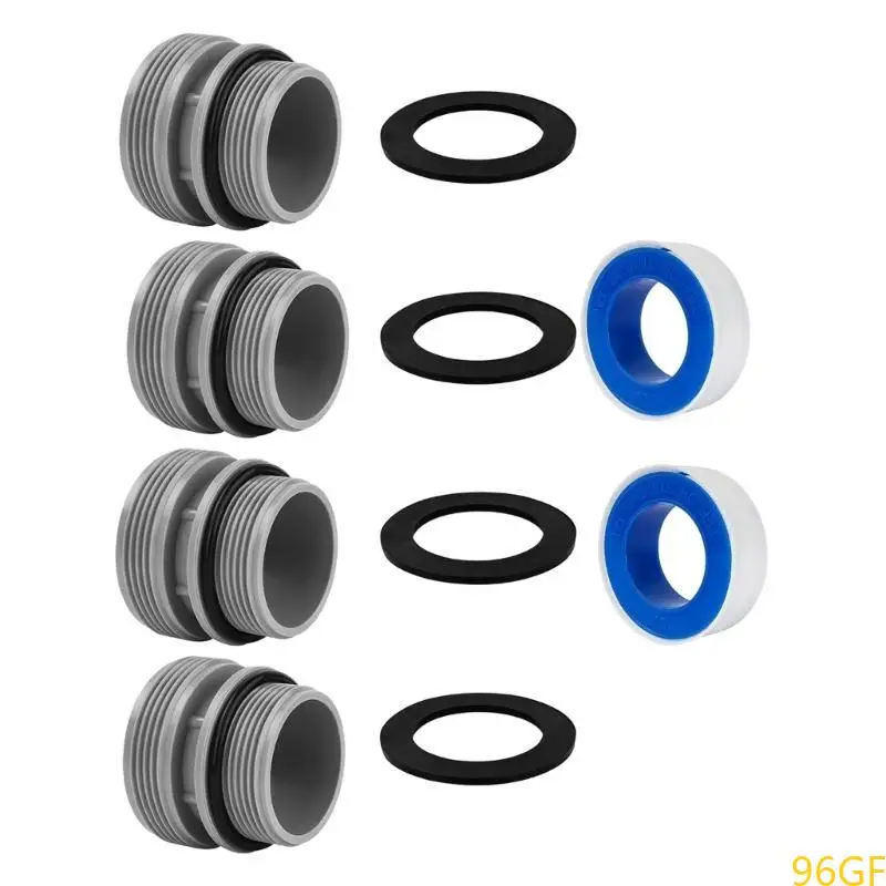 96GF حمام السباحة خرطوم حزمة موصلات خرطوم احترافية تثبيت بسيط