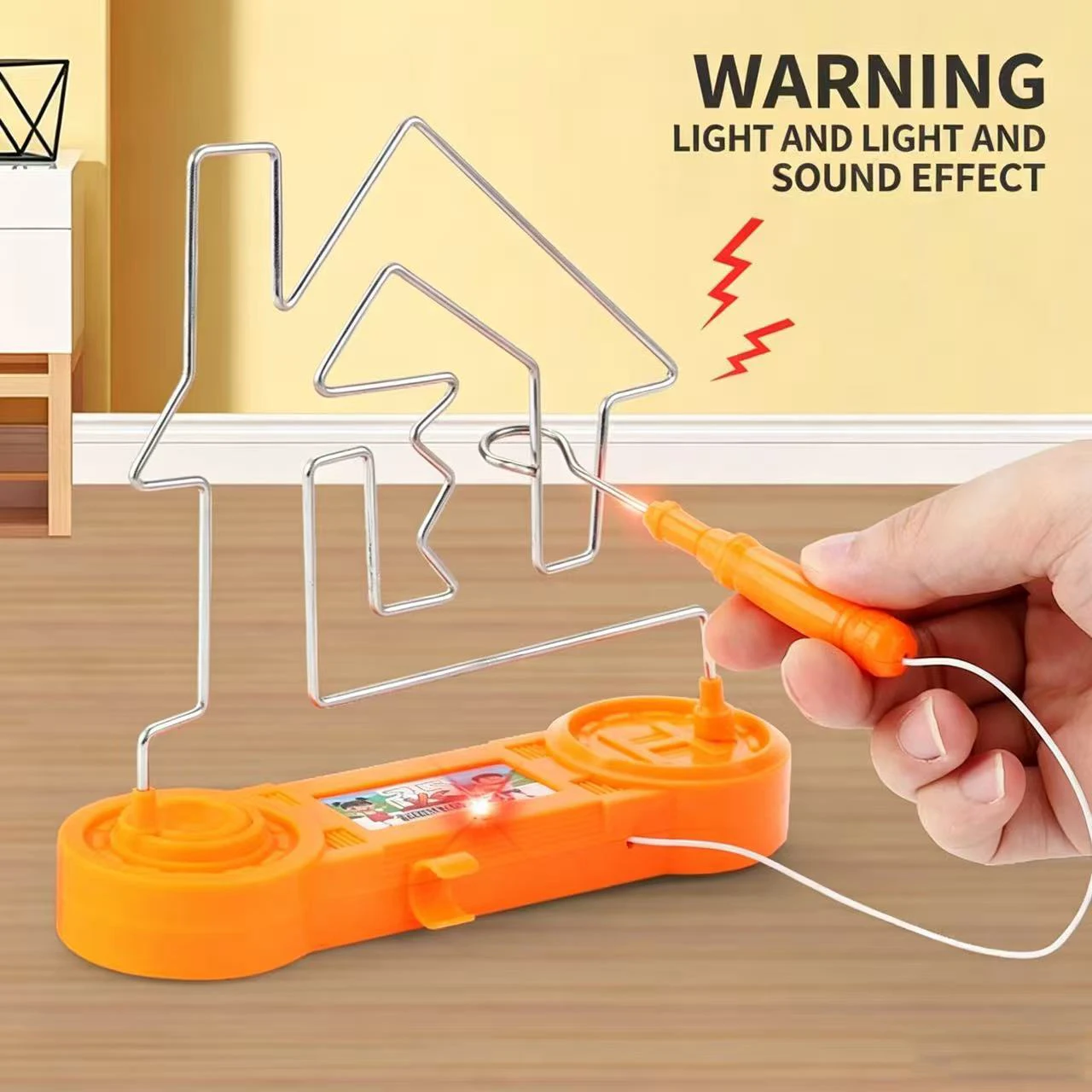 

Children's Electromagnetic Collision Maze Track Toy Set - Hand Eye Coordination Puzzle Solving Centralized Training Game
