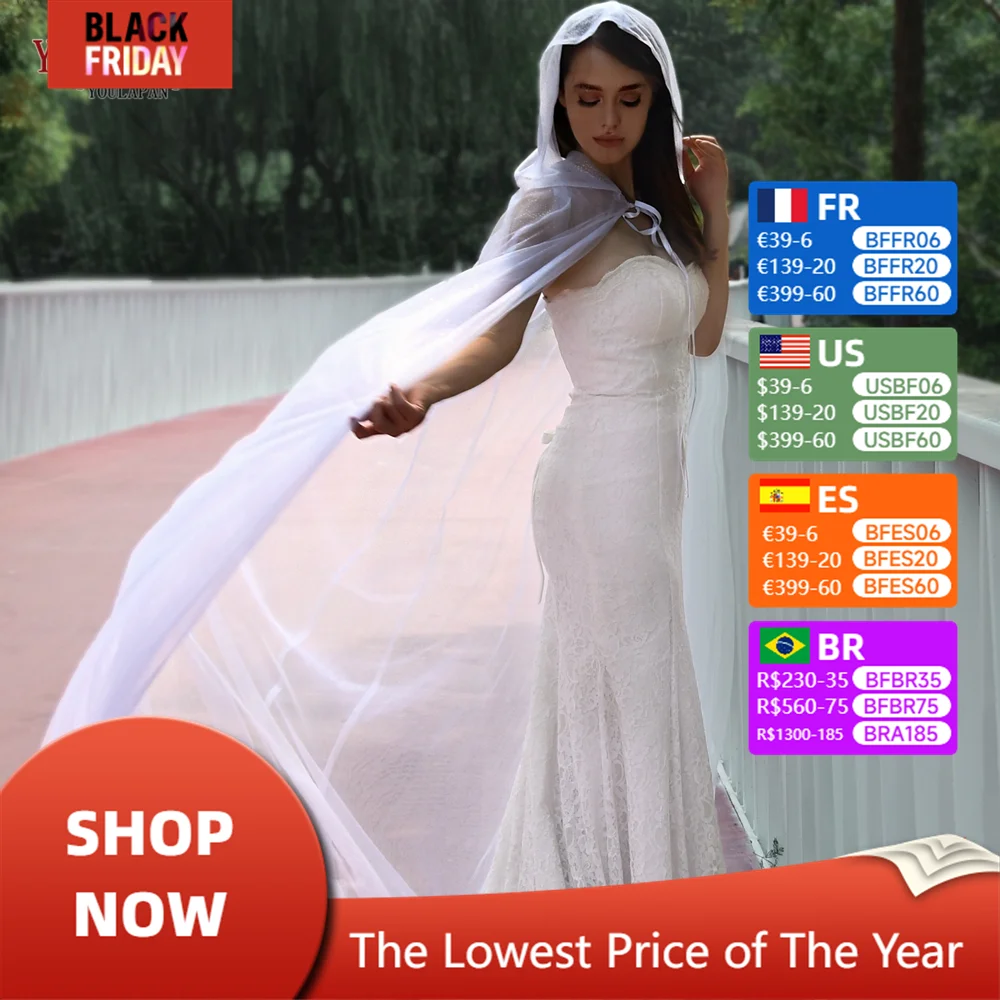 YouLaPan Sparking Wedding Cloak Bridal Cape Veil Contemporary Matt Stretch Crepe Detachable Plisse DIY Tulle Statement g88