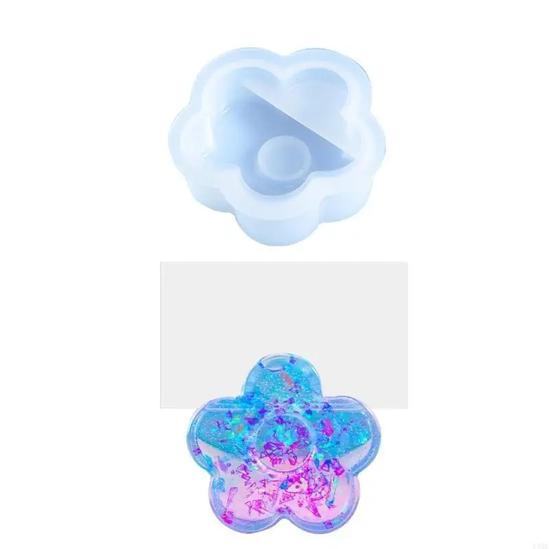 R3MC Love Note Card Holder Mold Label Clip Silicone Mold Office Desktop Ornament