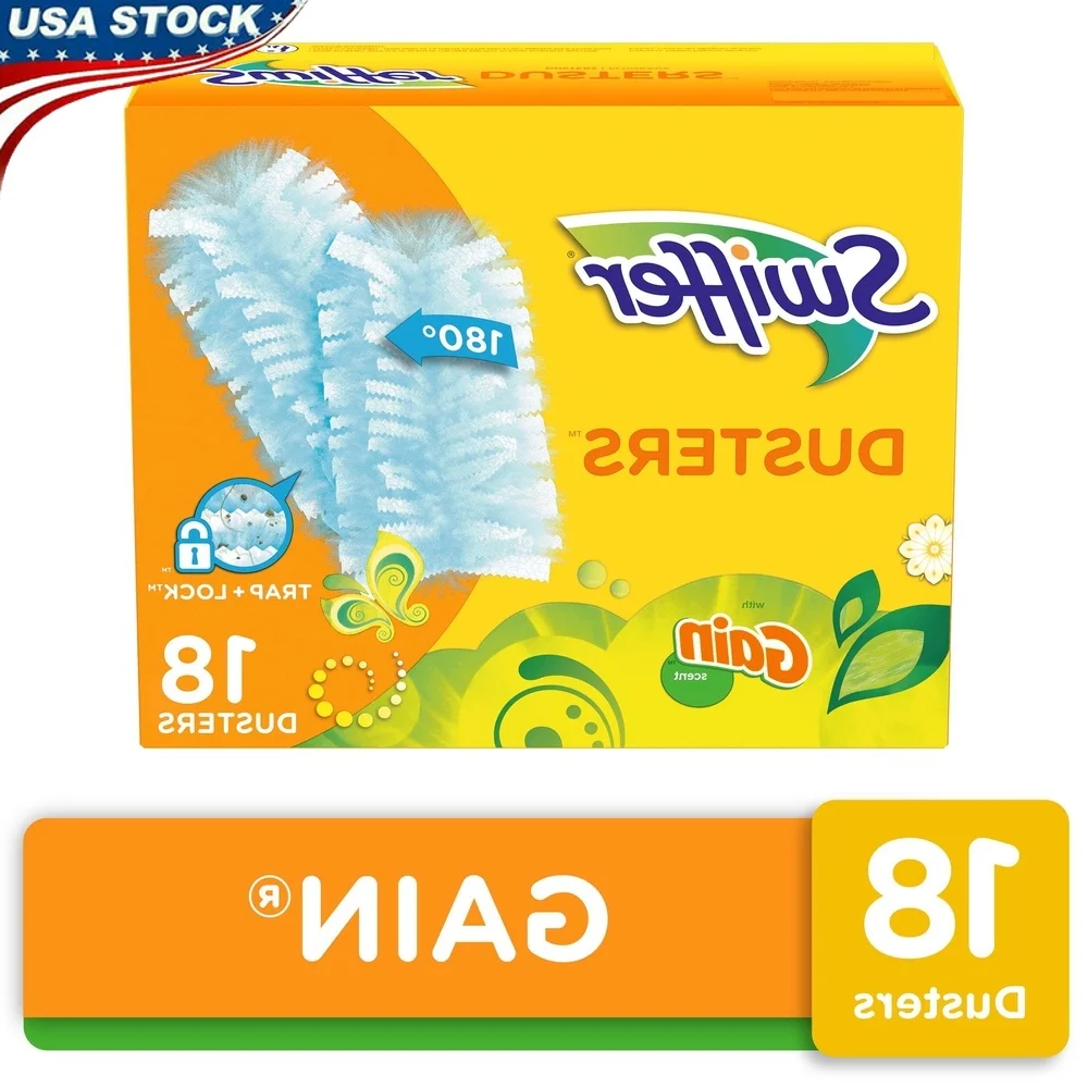 

Gain Scent Duster Refills 18 Count Microfiber Cleaning Tool Trap Lock Dust Multi-Purpose Household Use