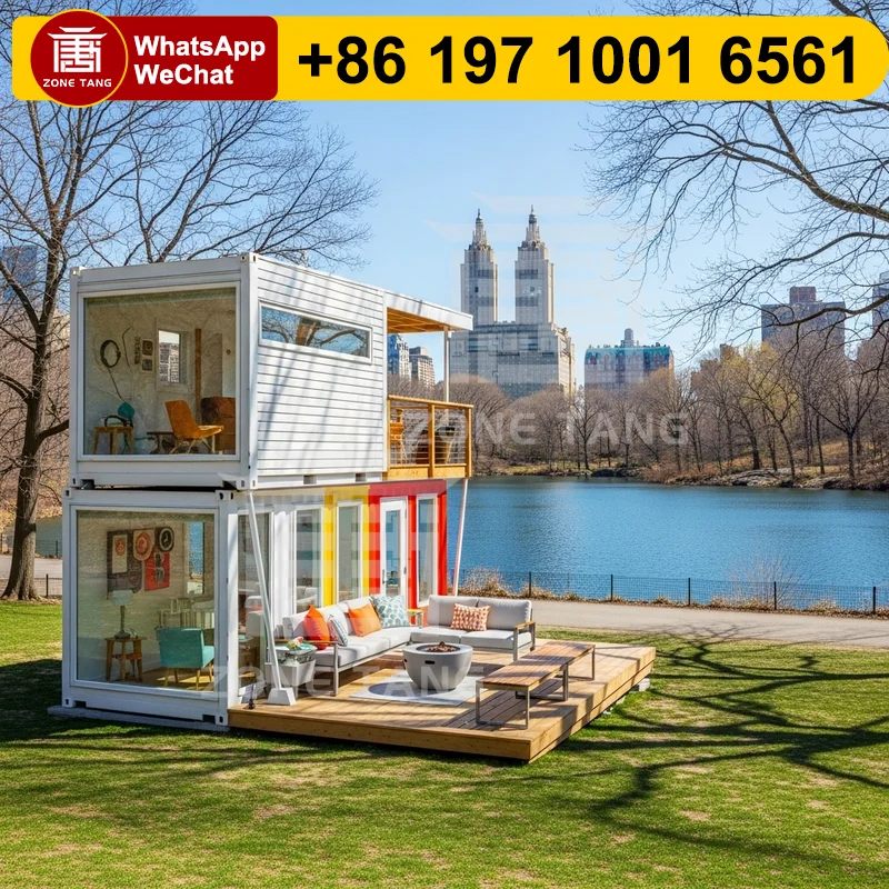 

Garden House Flat Pack House Detachable Modules Readymade Homes Mobile Home Residential Multi Layer Cost Effective Insulation