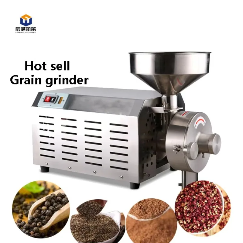 

CW Commercial Maize Rice Spice Powder Grain Flour Mill Machinery Corn Grinding Spices Grinder Machine