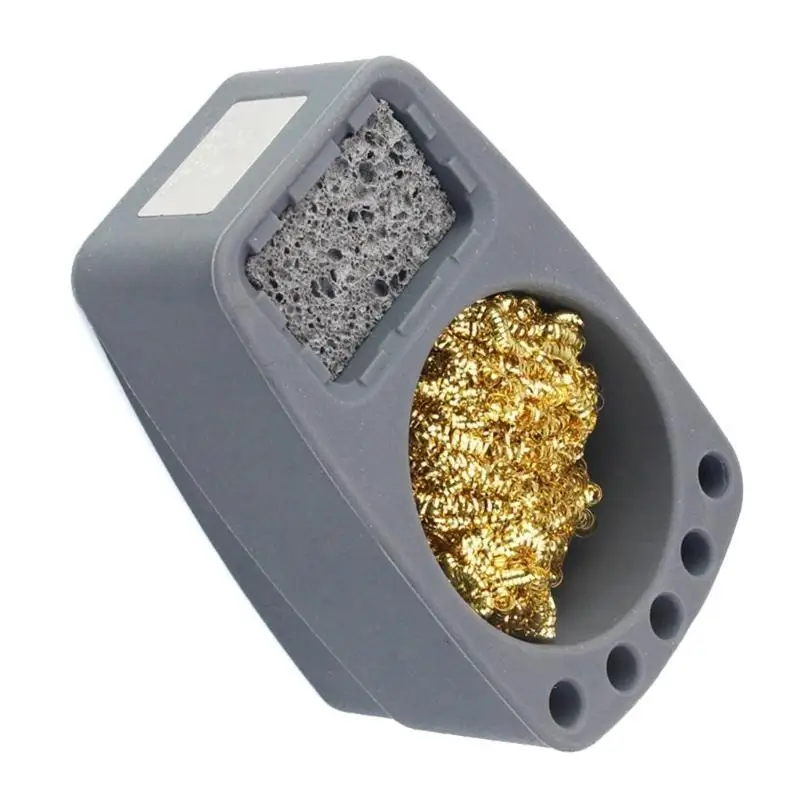 R53C Soldering Iron Tip Cleaner Set for Quick Solder Removal Enhances Tool Longevity