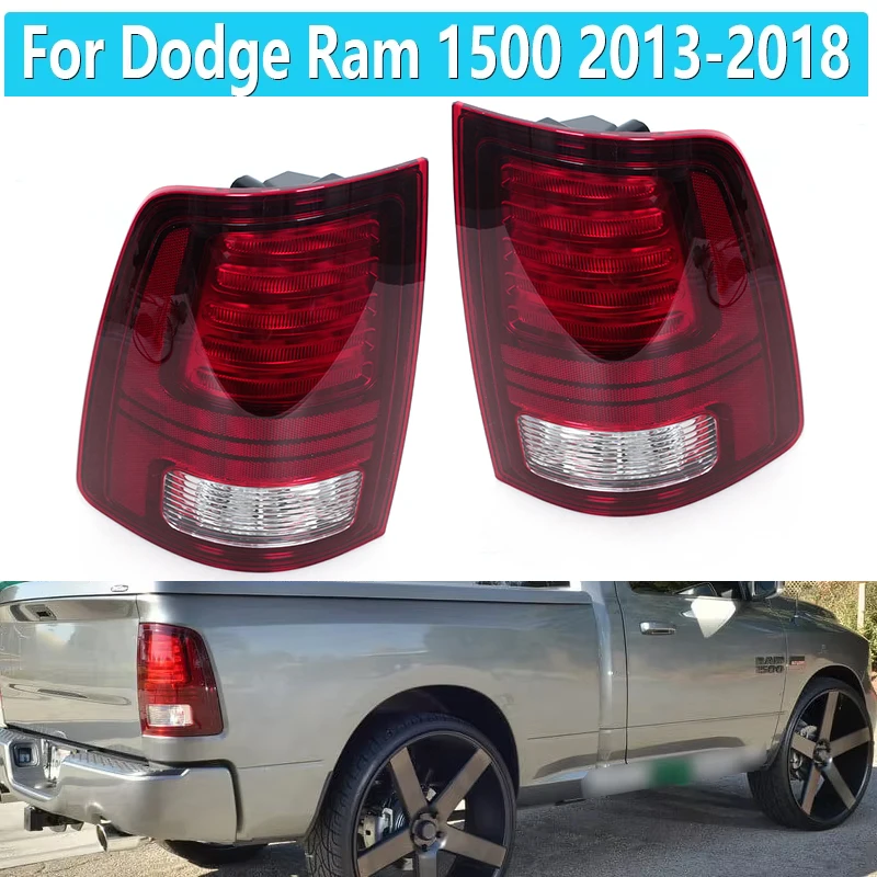 68093081AC 68093080AC LED Tail Light For Dodge Ram 1500 2013-2018 Car Rear Turn Signal Light Stop Brake Lamp Reverse Fog Lam