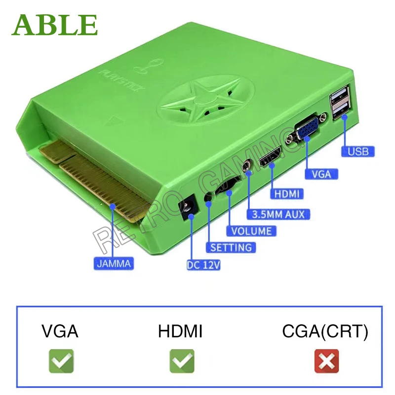 آركيد باندورا ساغا DX CX 5000 في 1 صندوق خاص جاما اللوحة الرئيسية PCB عصا التحكم لعبة وحدة التحكم آلة خزانة HDMI VGA CRT