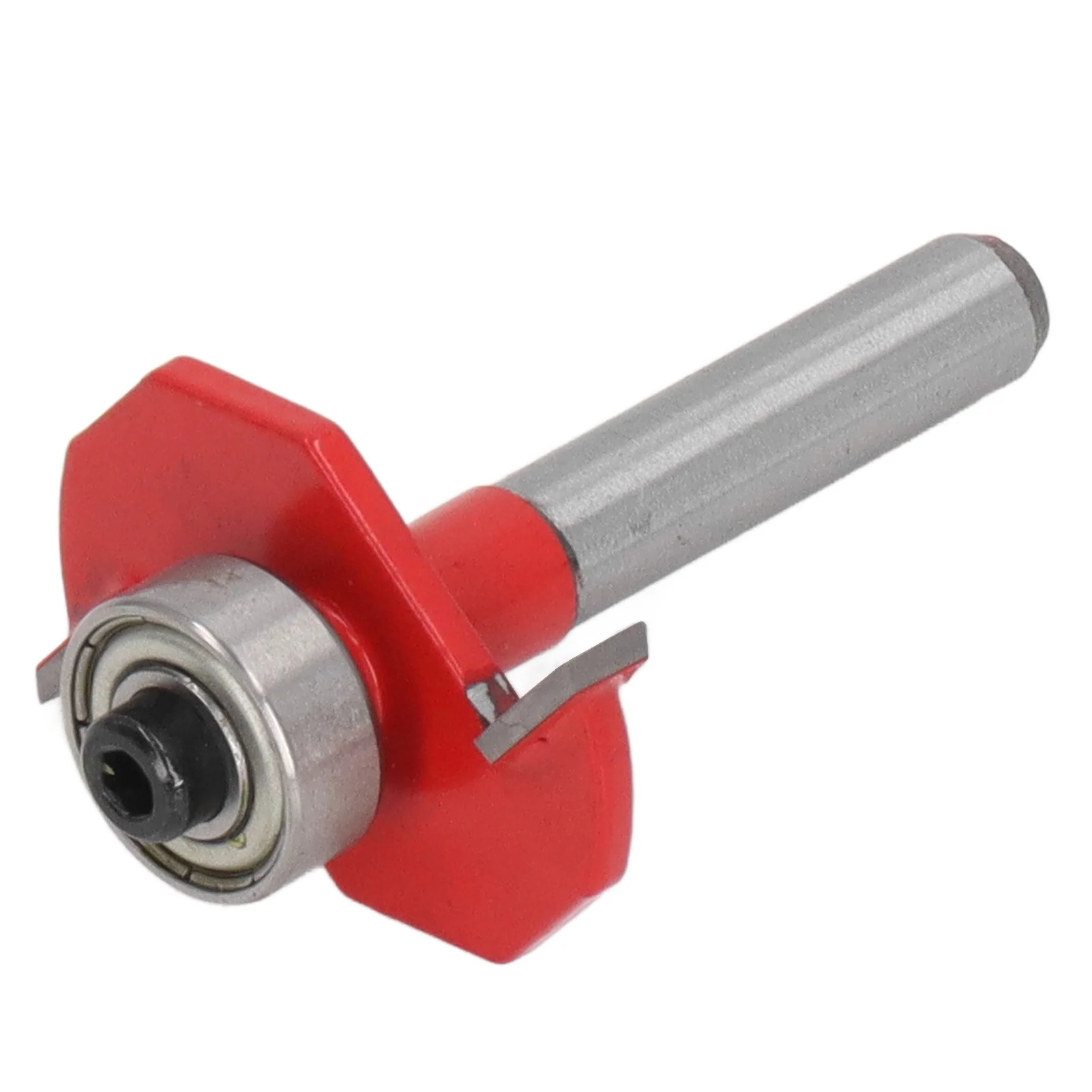 D9 Slot Cutter Router Bit Tungsten Steel Alloy Straight Edge Slotting Cutter 1/4 Shank 5/32 T-shaped Grooving Knife Trimming