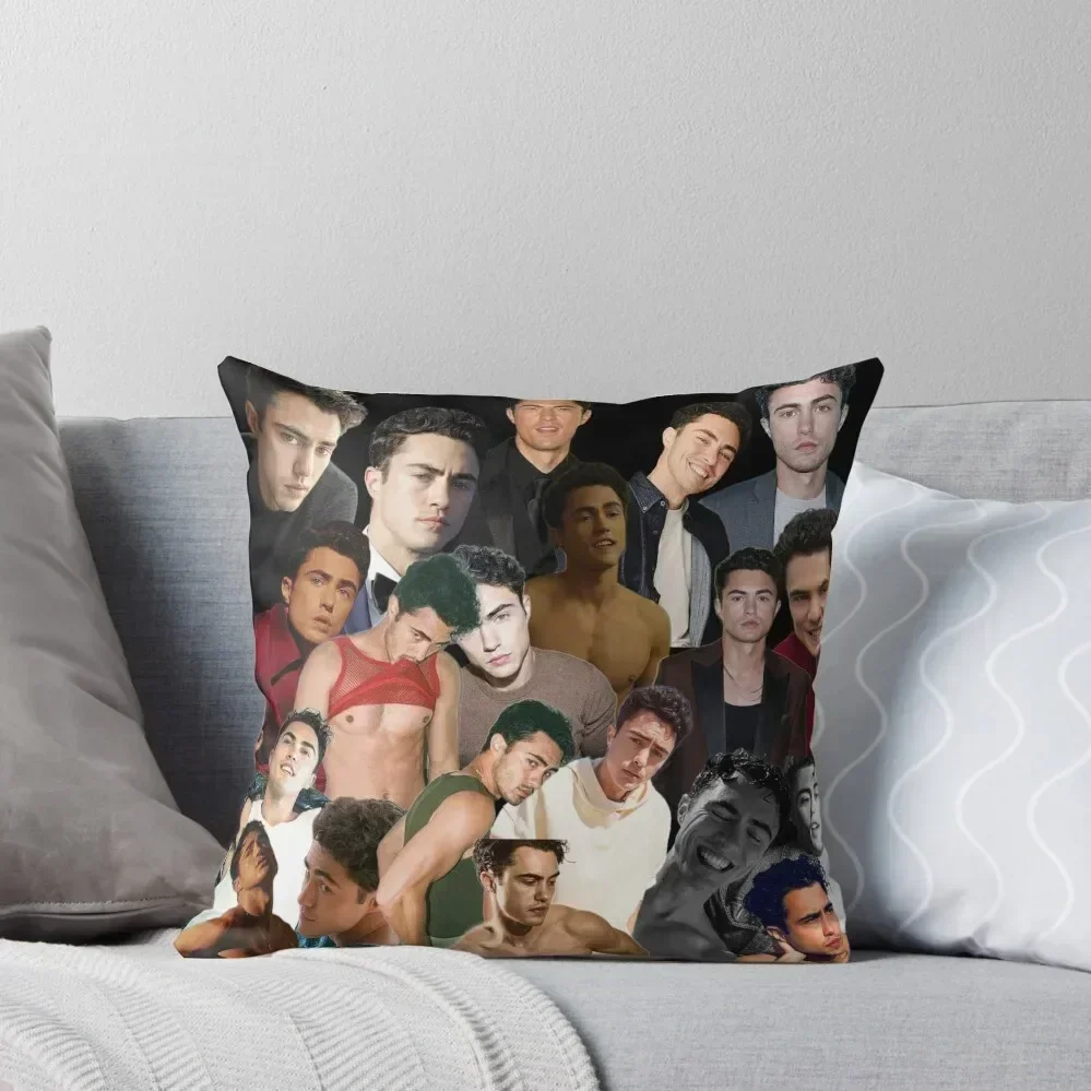 

darren barnet photo collage Throw Pillow Pillowcases Bed Cushions Cusions Cover New year luxury covers pillow