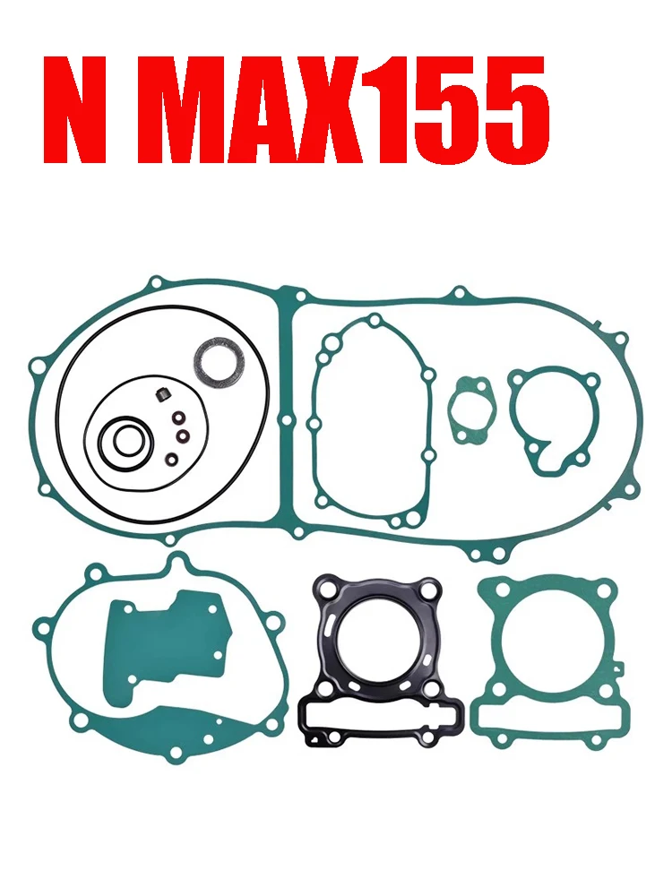 Motorcycle Gasket Kit for Yamaha NMAX155 GPD-155 AEROX155 TRICITY155 N-MAX 155cc Engine Crank Case Cylinder Cover Clutch Gaskets