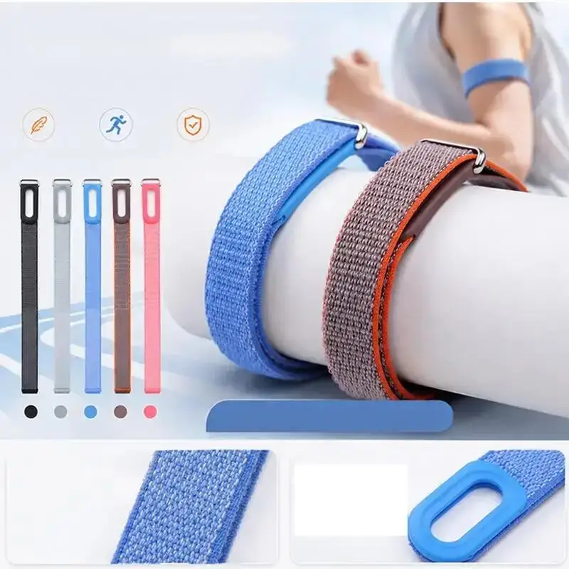 Nylon-Bizeps-Armband für Google Fitbit Air Sport Fitness-Tracker Ersatz-Sportarmband für Workout und Laufen für Fitbit Air Armband – Detail 14