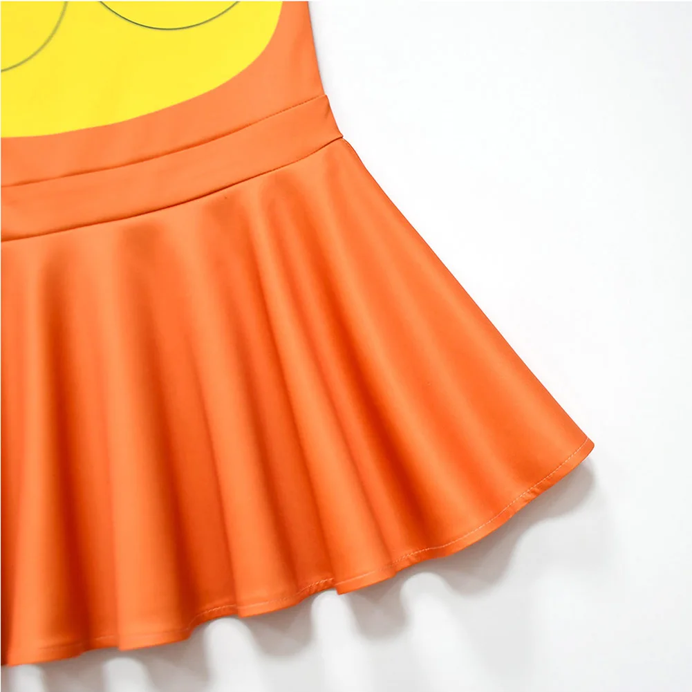 Calamari Gioco Cosplay Costume Bambini Ragazze Vestono Fantasia Gonna da balletto Spettacolo teatrale Gonne da ballo Vestito di carnevale per feste di Halloween