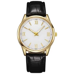 Minimalist Luxury Watch for Men Leather Band Male Business Wristwatches Casual Quartz Watches Reloj Hombre Xmas Gift for Man Dad