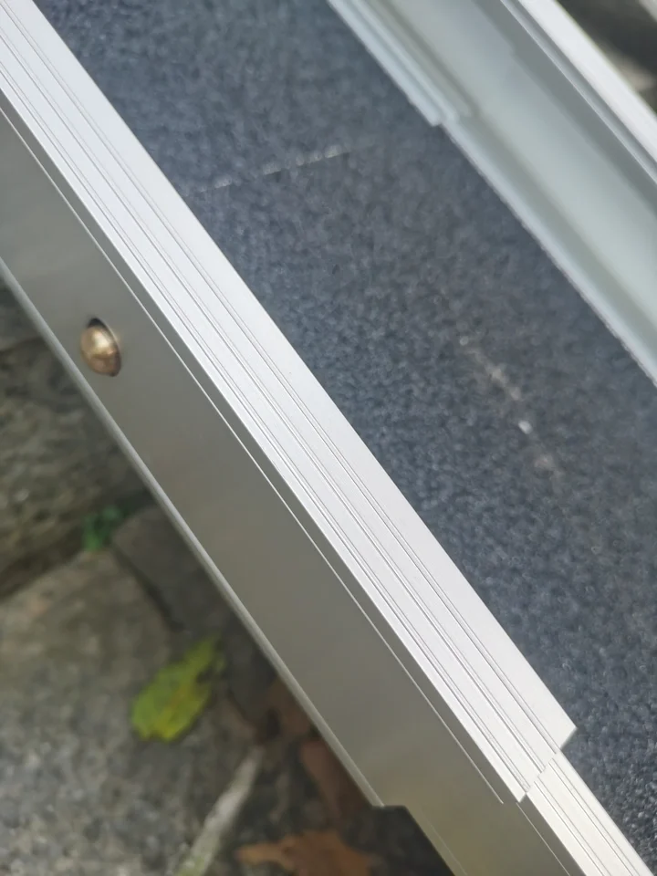 

Портативная алюминиевая рампа Jmz для инвалидных колясок, складная платформа для подъема, расширяемая алюминиевая рампа.