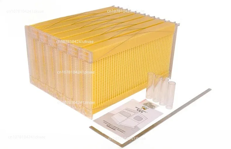 

Automatic Self-Flowing Honey 7 Bee Hive Frames Set Apiculture Equipment Auto Flows Honey Beehive