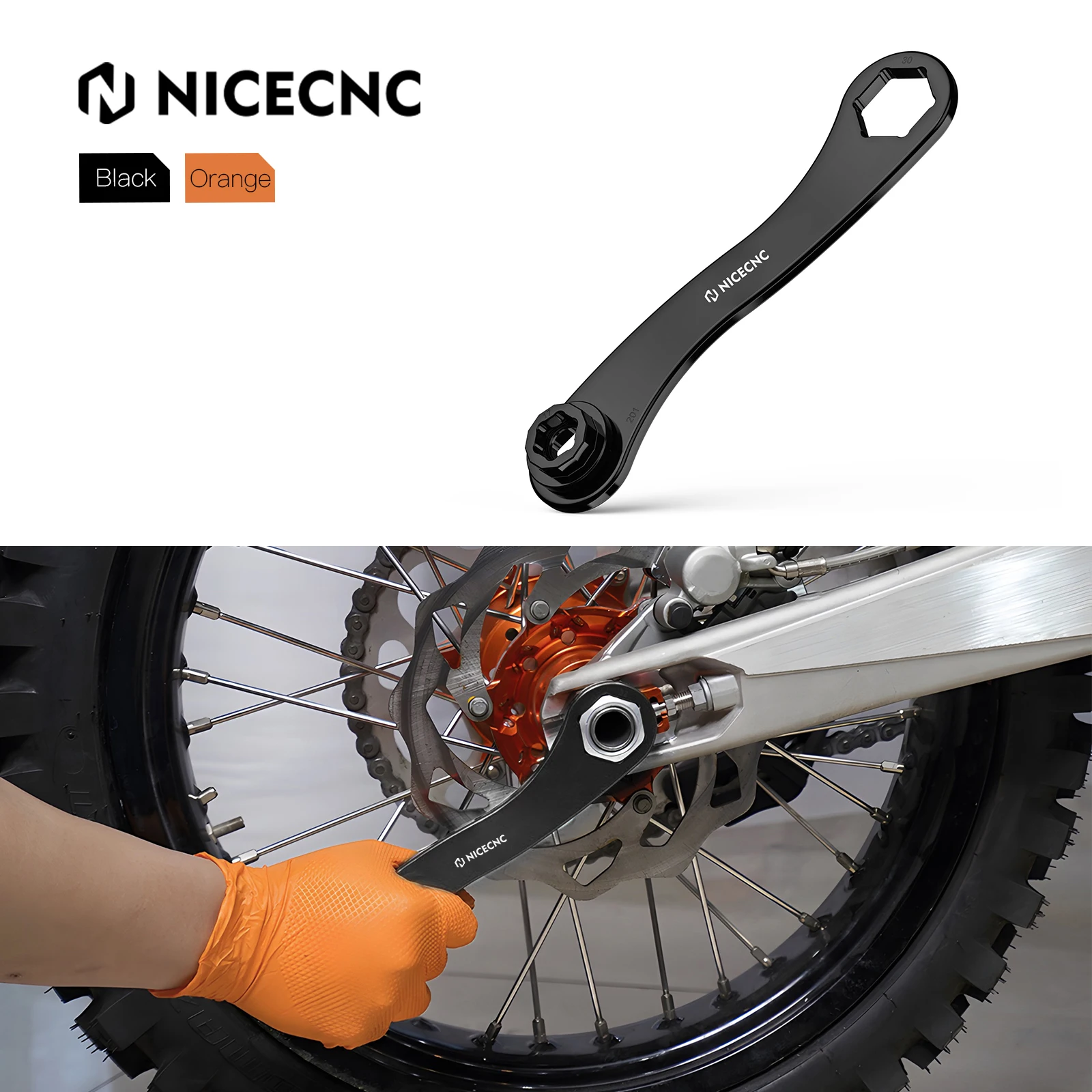 

For 2024 gas gas ec 300 Wheel Axle Wrench Tool Spanner Removal For GasGas EC MC EX 125 250 300 350 450 125F 250F 350F 450F 2024