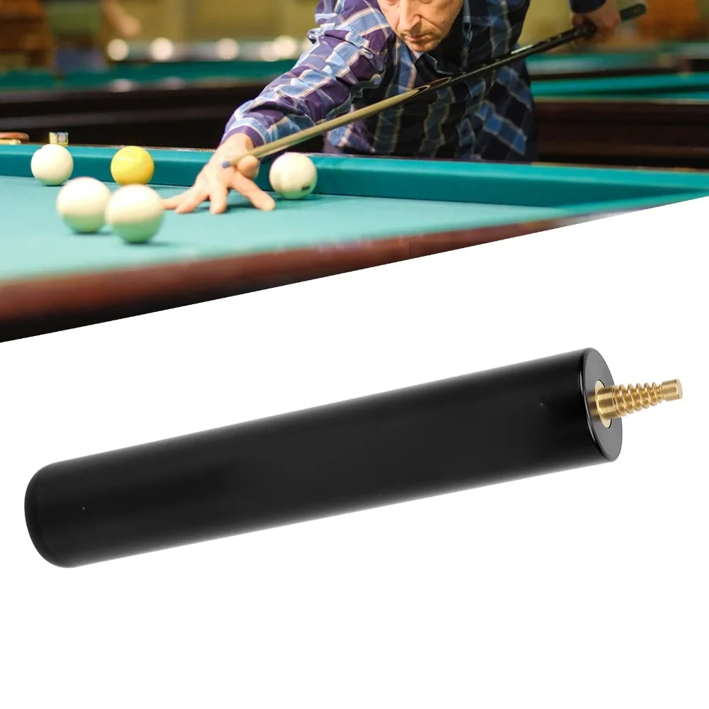 

Aluminum Alloy Billiard Cue Extension Extension Rod Small Head Pool Cue Extension 6 Inch Pool Cue Extender Billiard Practice