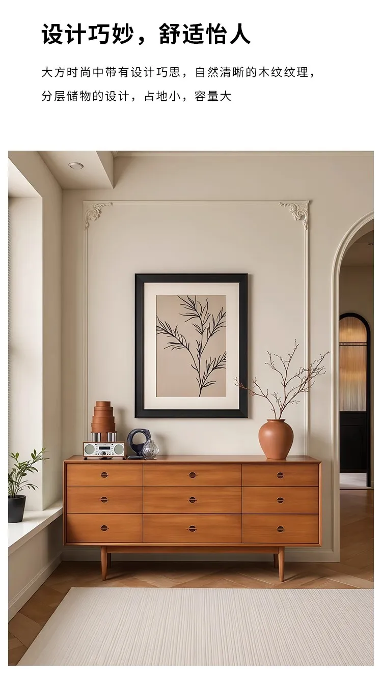 Wandschrank für den Haushalt, Wohnzimmer, geschnitzt, Sofa-Rückenschrank