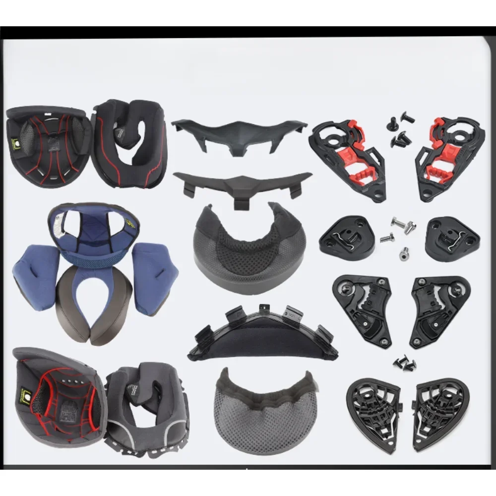 

Helmet Accessories for K1/K3sv/PISTA KYT SHOEI Z7/X14/Z8 Lined with Chin Mesh Nose Protection Lenses Helmet Parts Capacetes