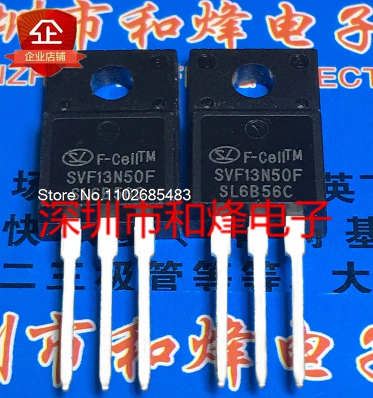 

（10PCS/LOT）SVF13N50F TO-220F 500V 13A