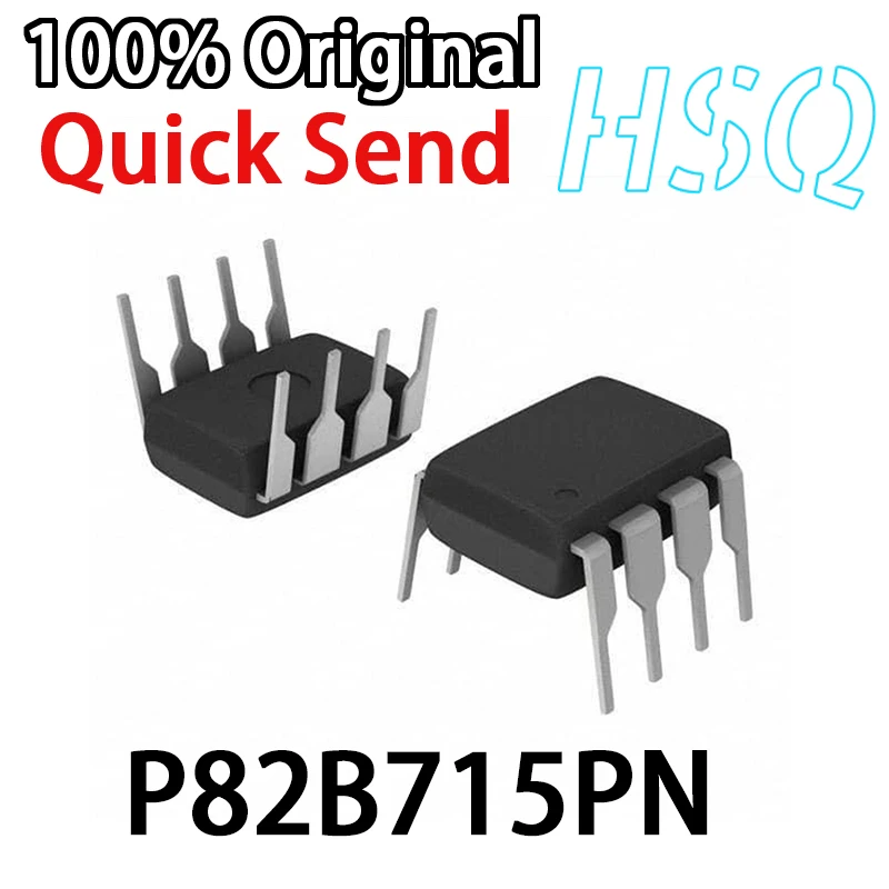 1PCS New original P82B715 P82B715PN Direct Plug 8-pin DIP8 encapsulated signal buffer IC