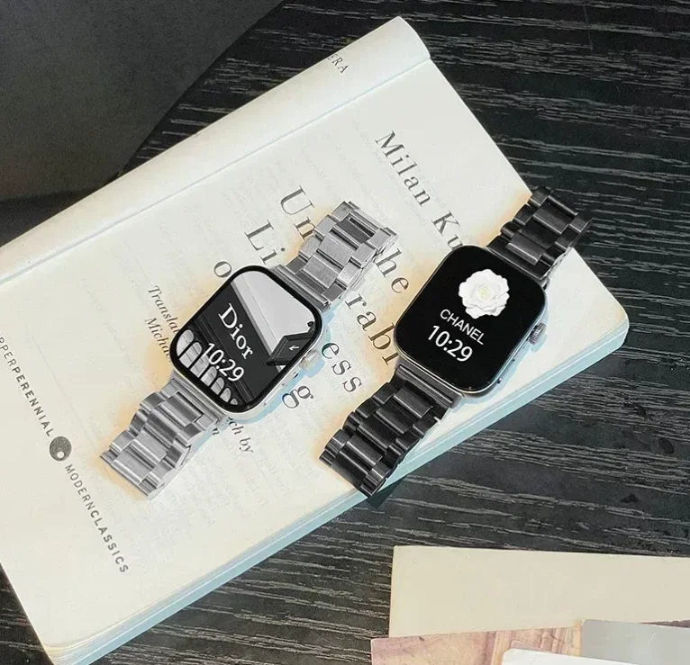 Cinturino in acciaio inossidabile 2in1 con custodia protettiva per schermo per Huawei Watch Fit /Fit2/Fit3 /Fit4/Fit4 Pro/Fit New/Fit SE/Fit 2 3 4