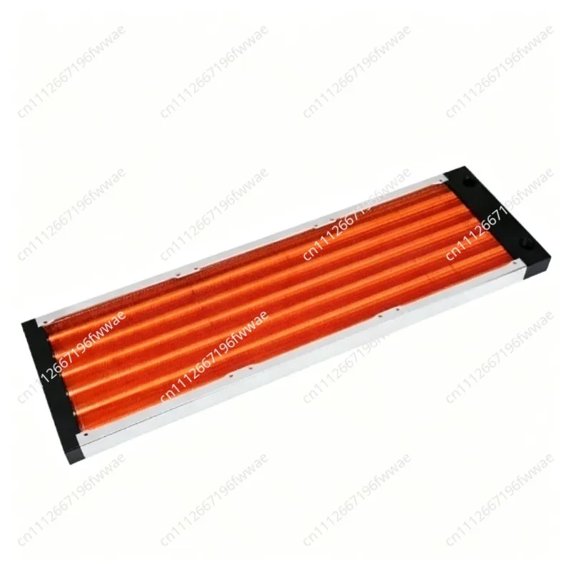 Ultra Thin 17MM Version Cold Row 120 240 360 Purple Copper A4 Chassis Split Water Cooling Heat Dissipation