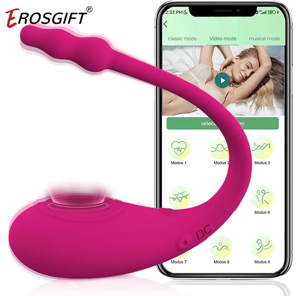 Wearable Vibrating Jumping Egg APP Remote Control Female Masturbation Sex Toys 9  Frequency G-Spot Clitoris Stimulator Massager