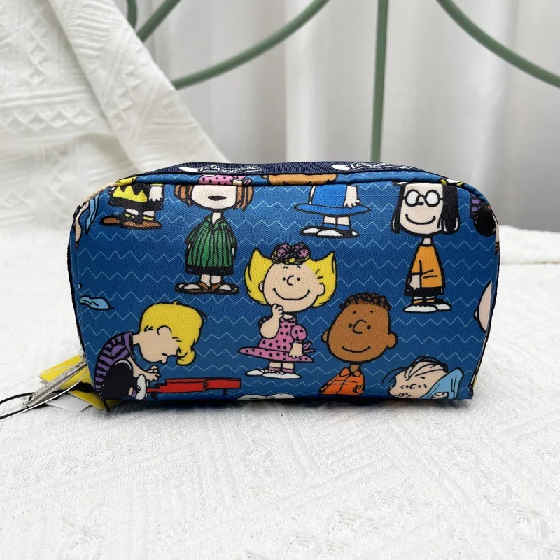 New Women Cloth Bag Snoopy Mickey Cartoon Printing Women\'s Bags Shoulder Bag Handbags Lightweight Waterproof Nylon Crossbody