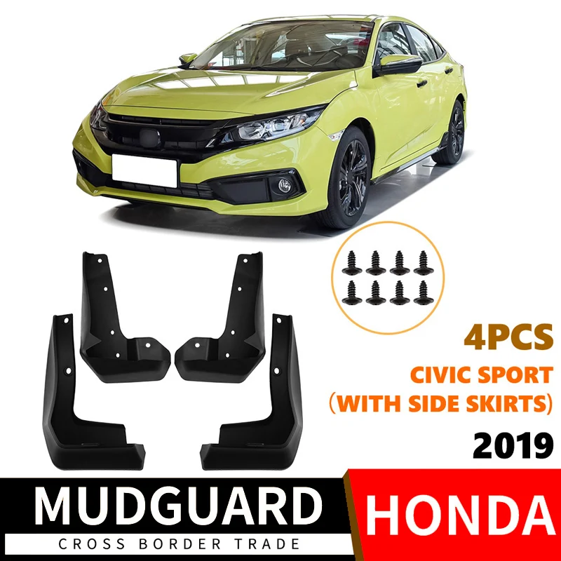 

Suitable for 2019 Civic Sport Edition Car Fender Front and Rear Tire Accessories