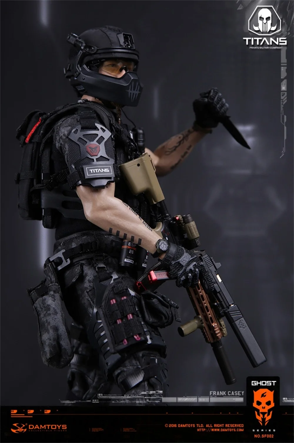 1/6 DAMTOYS DAMM SF002 Geist Serie Titan Military Auftragnehmer Frank. Kathy Volle Set Moveavle Action-figuren Für Fans Collect