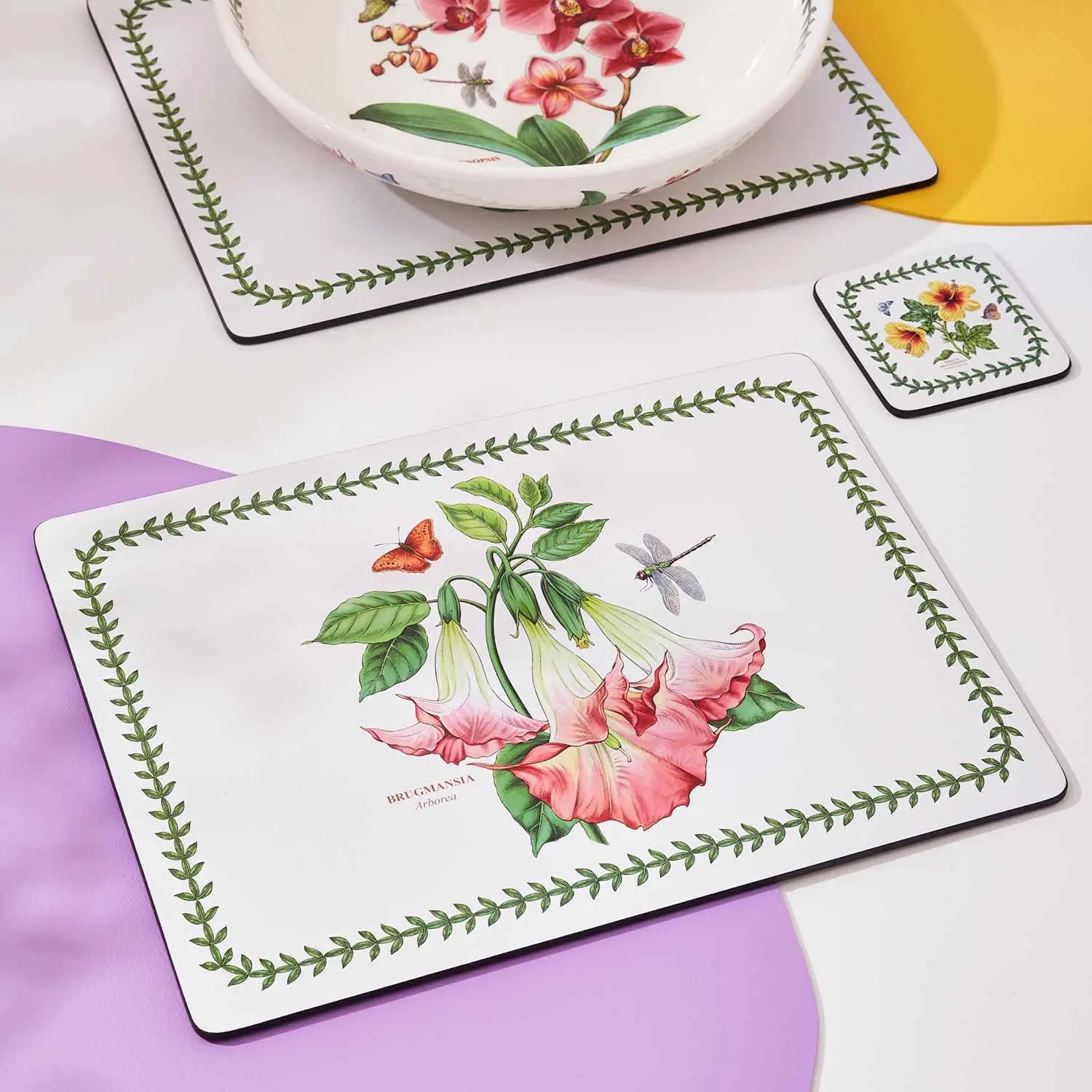 Exotic Botanic Garden Placemats - Set of 4