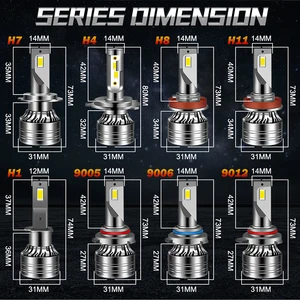 Dualvısıon-Farlar-Süper Parlak LED, Yüksek ışın Düşük, Led sis farları, kirli Beyaz, araba farları, H7, H4, H1, 9006, H11, 9005, 6000K, 12V, Ps 2 12-En çok satan, far süper beyaz no. 7