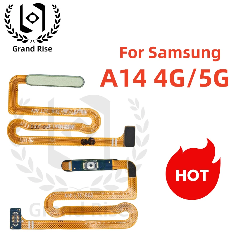 

For Samsung Galaxy A14 (4G/5G) Back Button Touch ID Finger Scanner Fingerprint Sensor Flex Cable