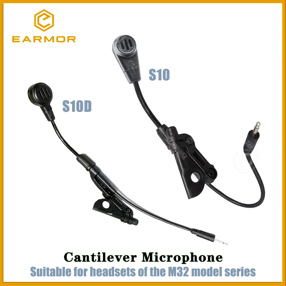 earmor-cantilever-electret-s10-moving-coil-s10d-microphonecompatible-with-noise-canceling-m33-m32-m32h-m32x-m32n-headphones