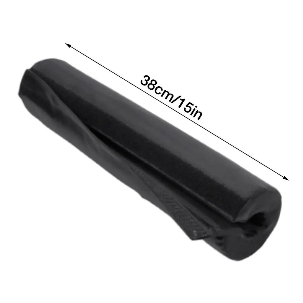 Barbell pad squat weightlifting foam neck and shoulder protection pad support black Oxford cloth high elastic foam barbell pad